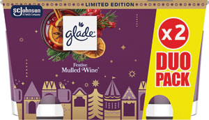 Glade sviečka Festive Mulled Wine 2 x 112 g 