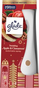 Glade automatický osviežovač vzduchu Twinkling Apple & Cinnamon  1+269 ml 