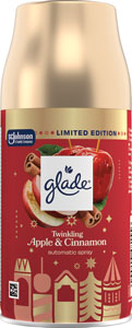 Glade automatický osviežovač vzduchu náhradná náplň Twinkling Apple & Cinnamon 269 ml