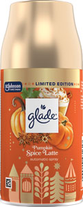 Glade automatický osviežovač vzduchu náhradná náplň Pumpkin Spice Latte 269 ml