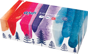 Q-Soft hygienické vreckovky zimné 80 ks