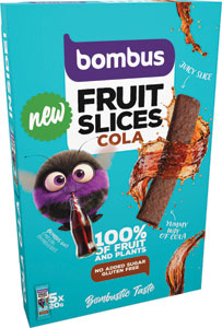 Bombus ovocný plátok s príchuťou cola 5 x 20 g