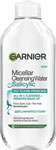 Garnier micelárna čistiaca voda s kyselinou salicylovou pre mastnú pleť náchylnú k nedokonalostiam 400 ml - Teta drogérie eshop