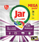 Jar Our 30 Minute Miracle Platinum Plus tablety do umývačky riadu Citrón 74 ks - Teta drogérie eshop